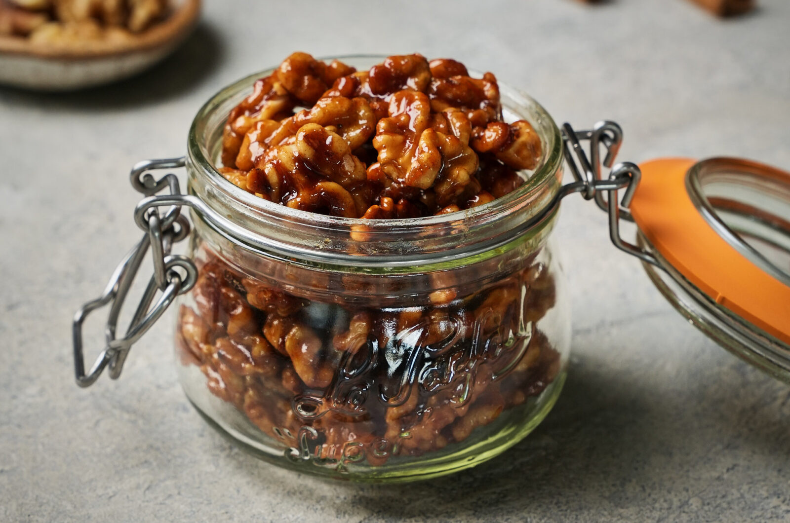 Guilt-Free Cinnamon Candied Walnuts