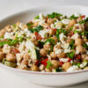 Greek Chicpea Salad with Feta and Sumac