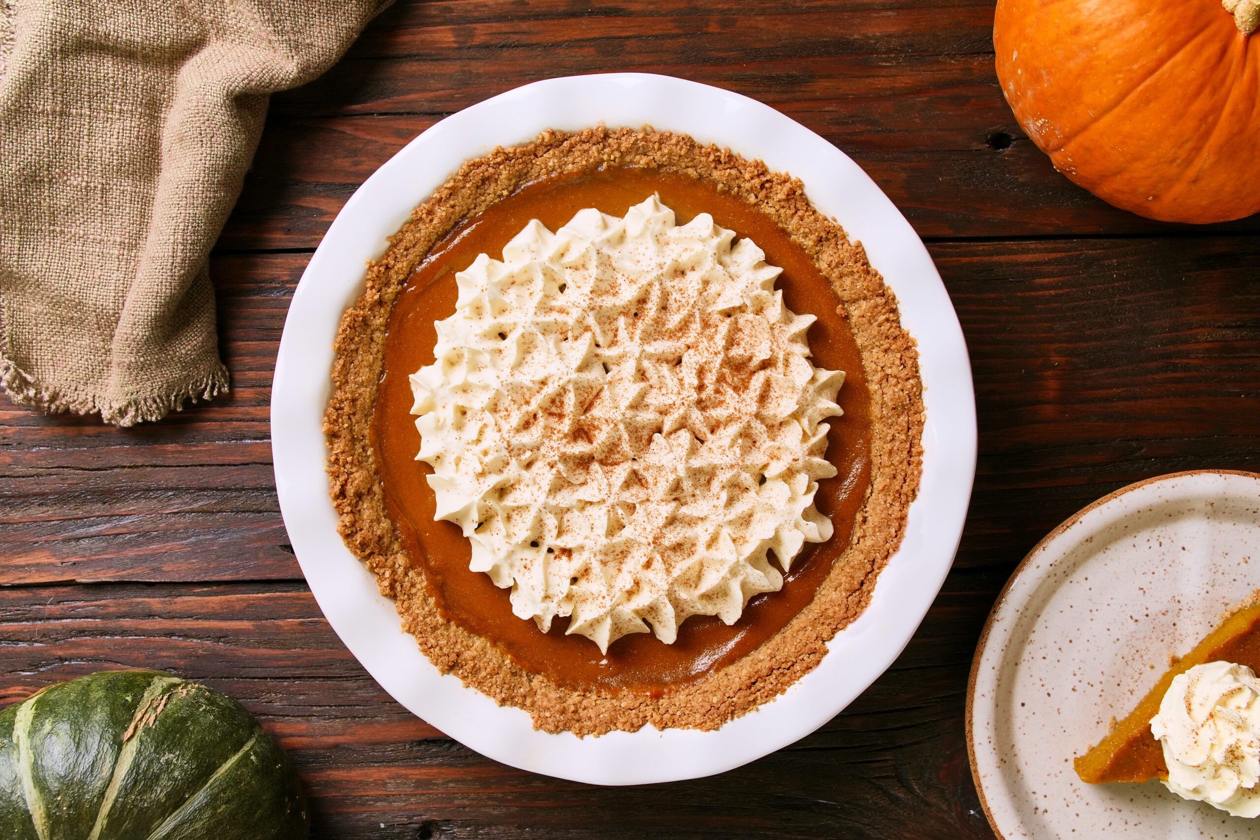 Ultimate Pumpkin Pie with Browned-Butter Cookie Crust