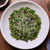 Kale Salad With Raisins, Pine Nuts, and Parmesan