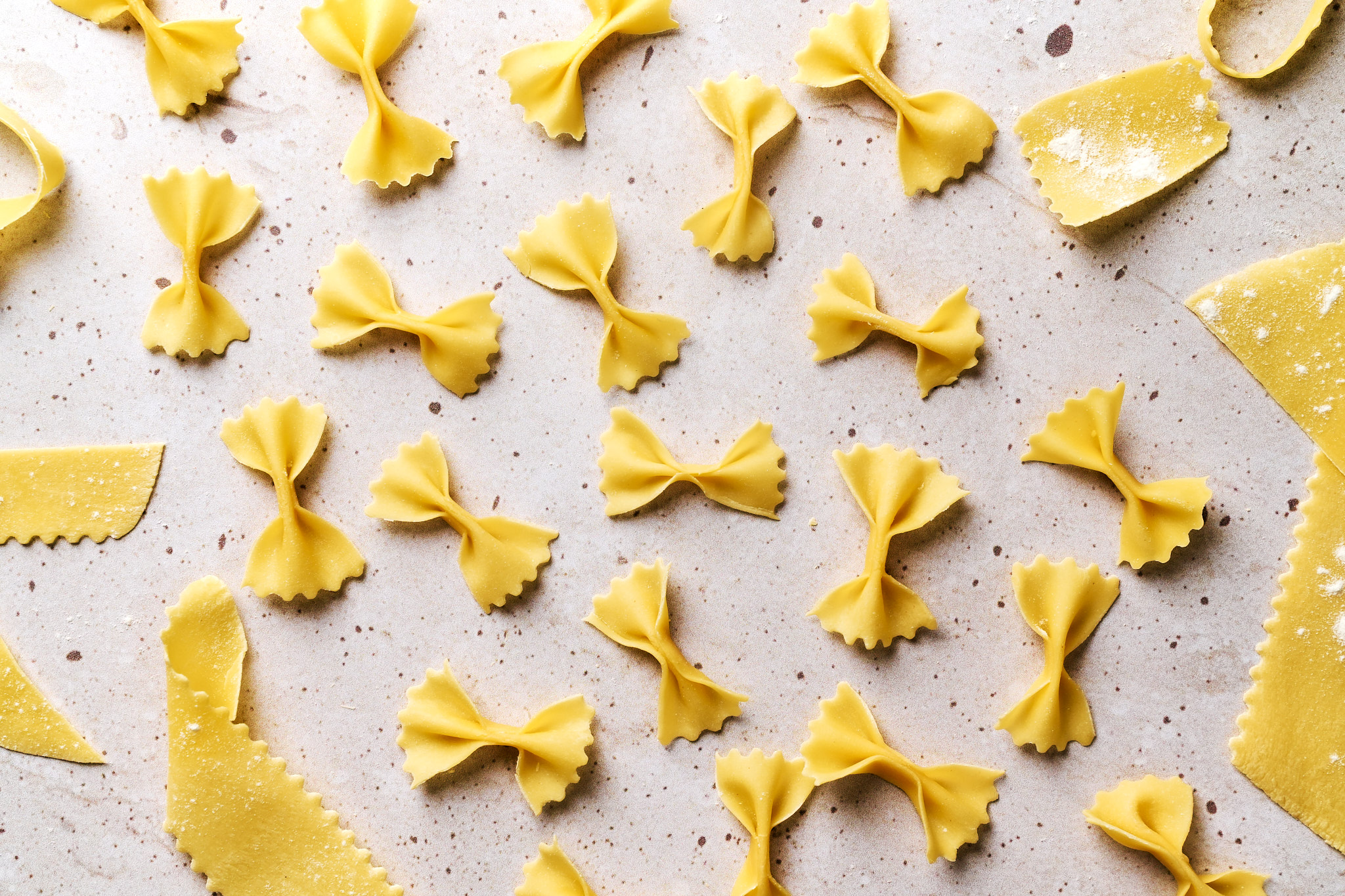 Handmade Bowtie Pasta (Farfalle)