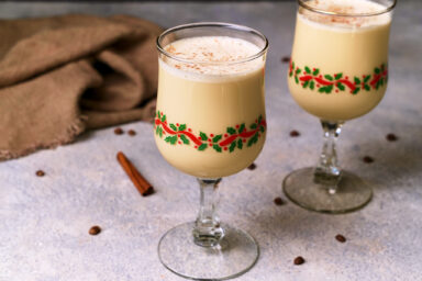 Cold Brew Infused Eggnog