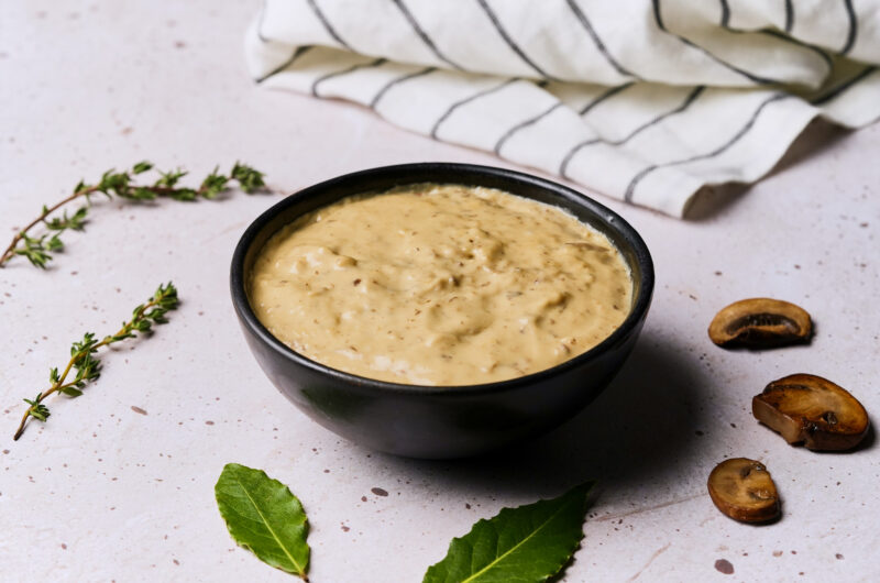 Homemade Cream of Mushroom Soup