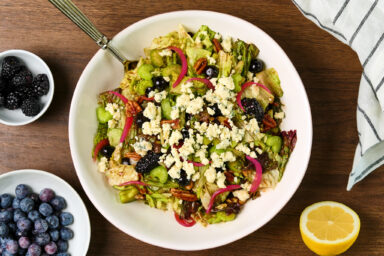 Black and Blue Berry Balsamic Salad