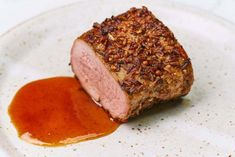 Szechuan Lavender Pork Tenderloin