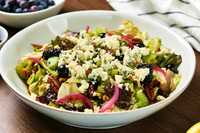 Black and Blue Berry Balsamic Salad